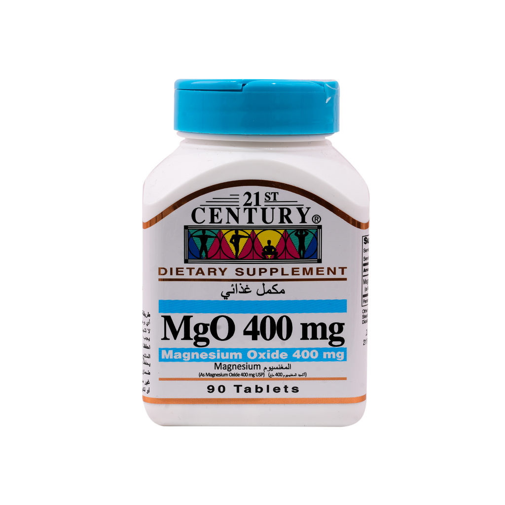 21 CEN MGO (MAGNESIUM OXIDE) 400MG 90TAB