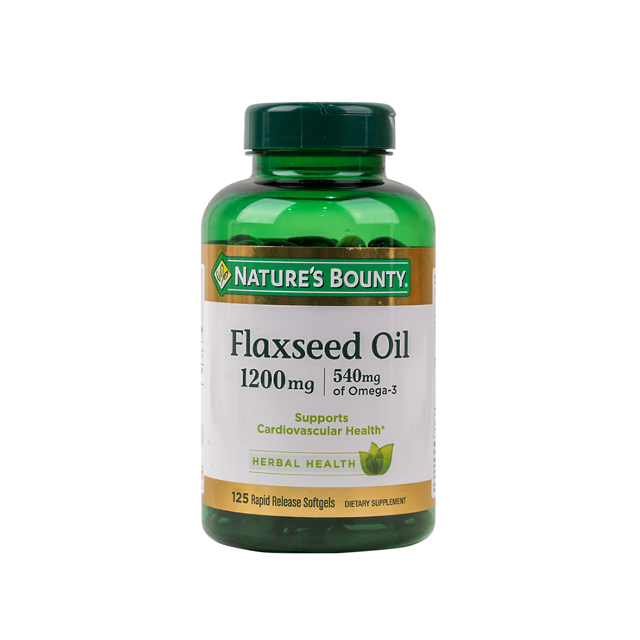 NATURES BOUNTY FLAXSEED OIL 1200MG 125 SOFTGELS