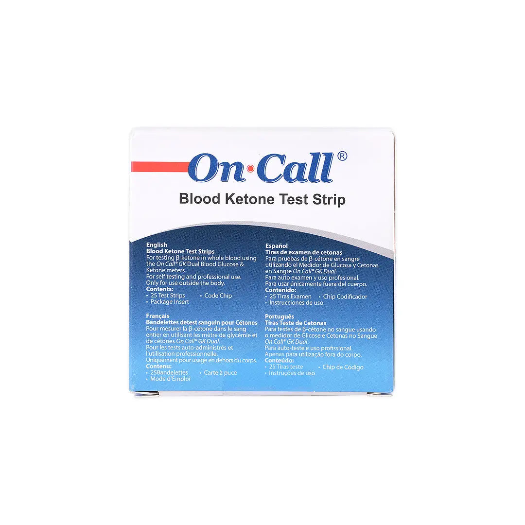 On Call GK Dual Ketone 25 Strips