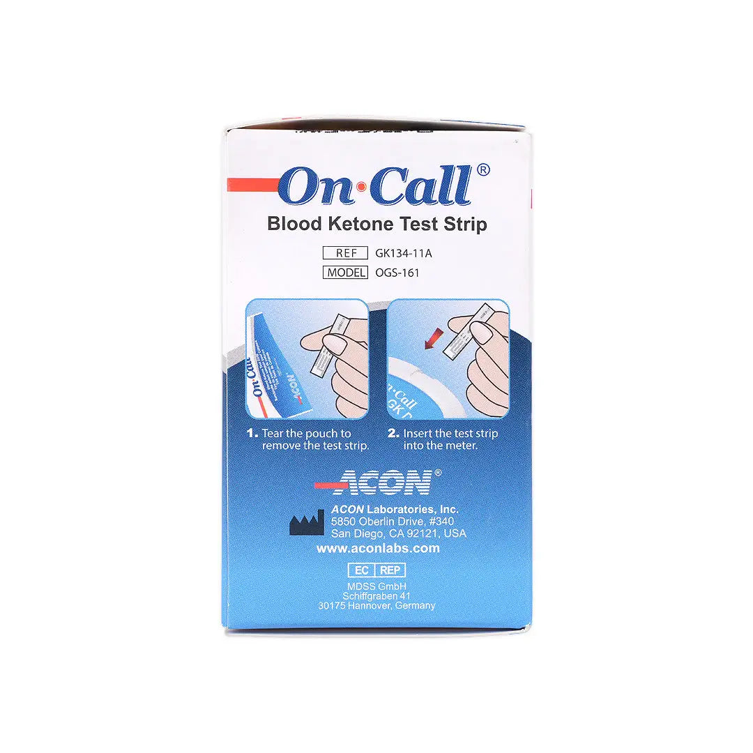 On Call GK Dual Ketone 25 Strips