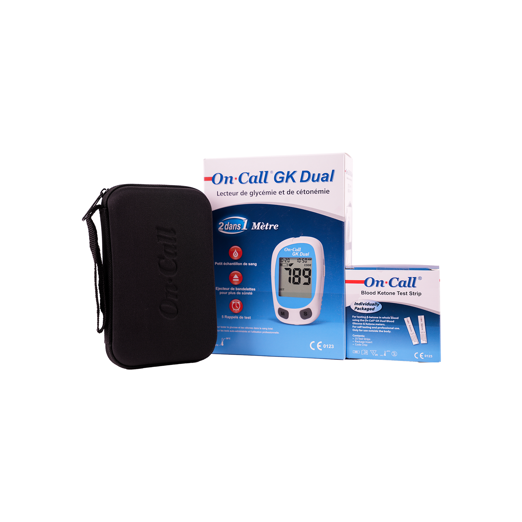 On Call GK Dual Ketone Meter+25 Strips(mmol/dL)