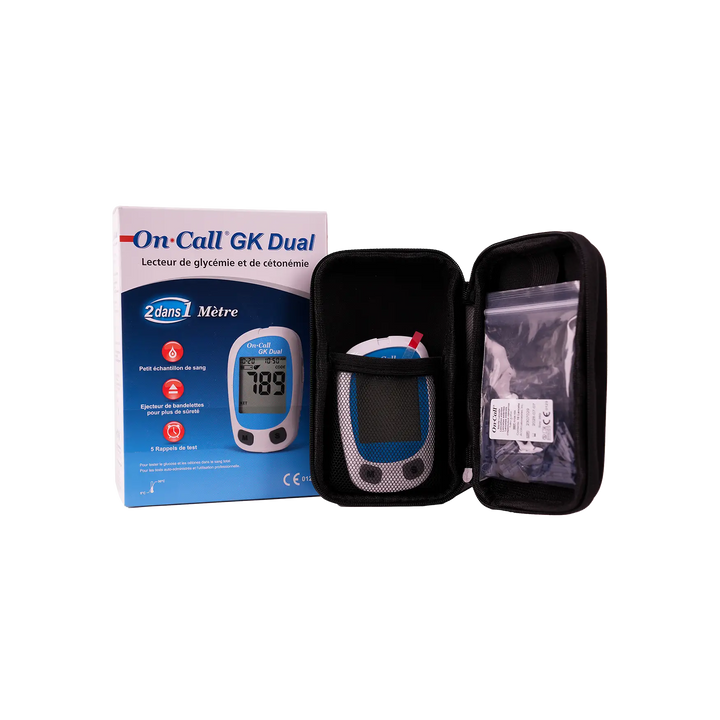 40605-On Call GK Dual Ketone Meter+25 Strips(mmol/dL) +1