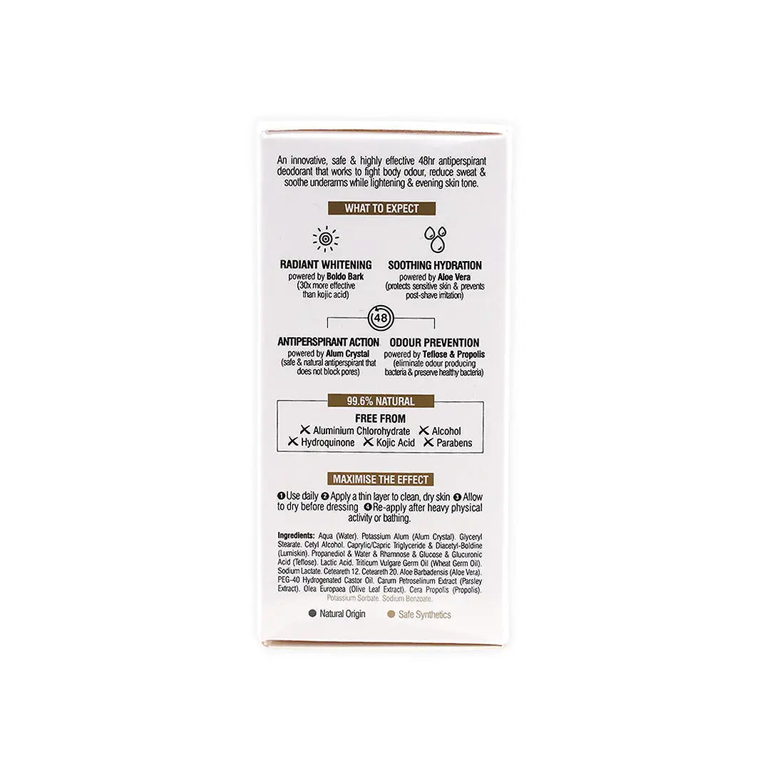 40609-Beesline Whitening Roll-On Deo Fragrance Free 50Ml +2