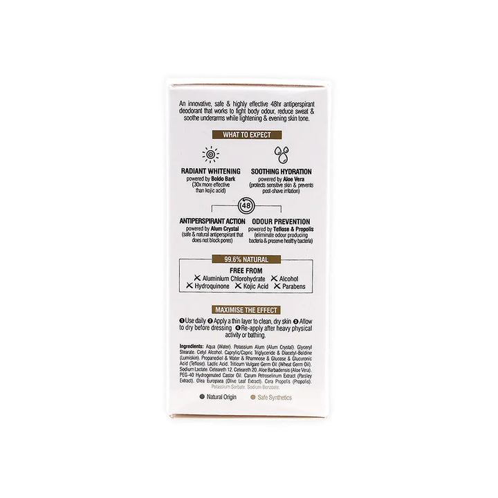 40609-Beesline Whitening Roll-On Deo Fragrance Free 50Ml +2