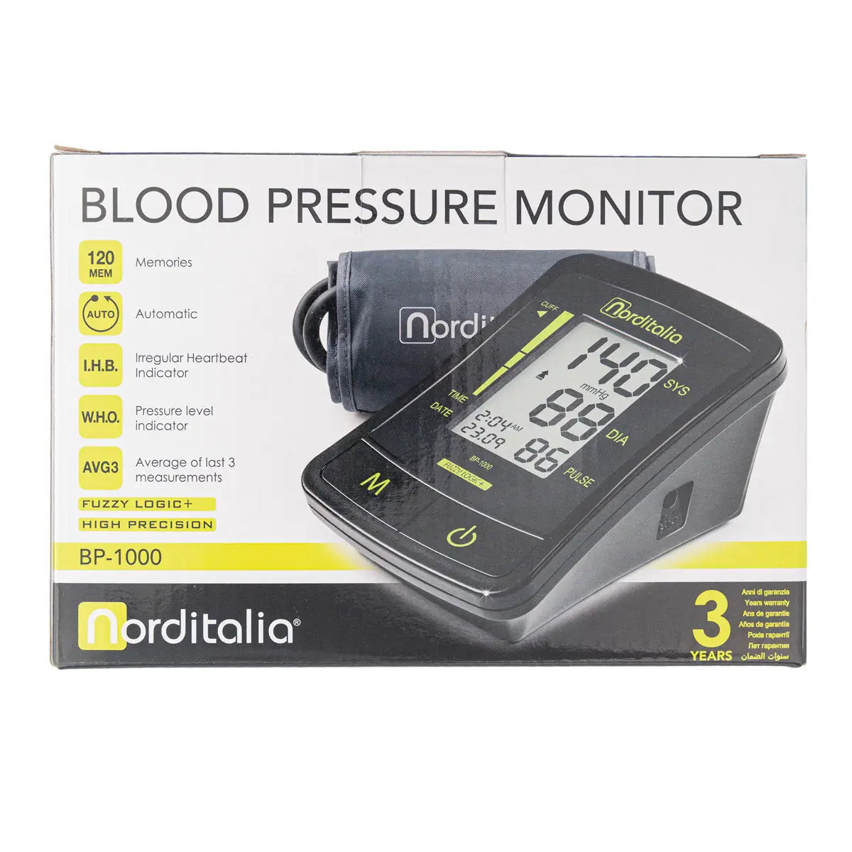 Norditalia Upper Arm BP Monitor-BP1000