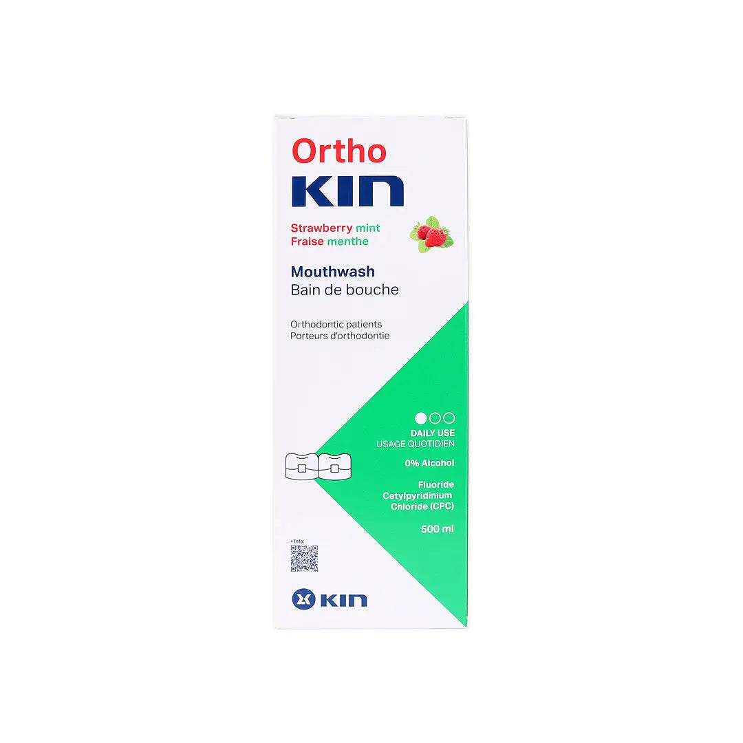 40672-KIN Ortho Mouthwash 500ml +7