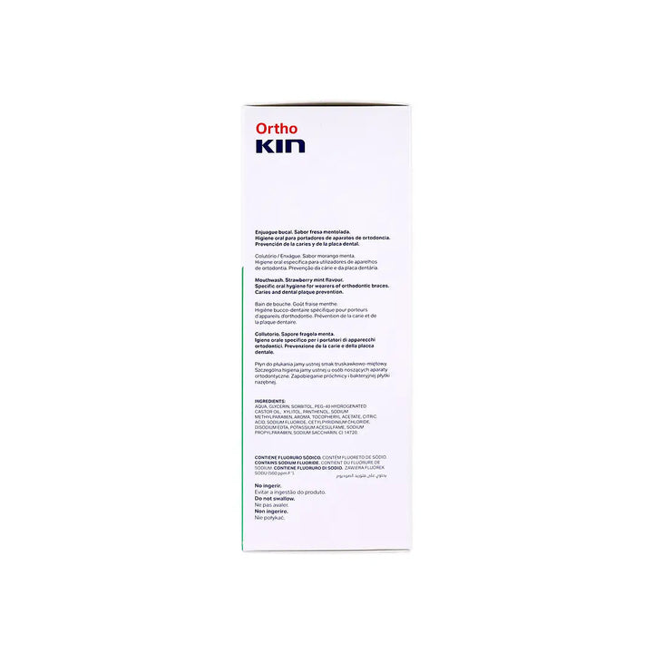 40672-KIN Ortho Mouthwash 500ml +5