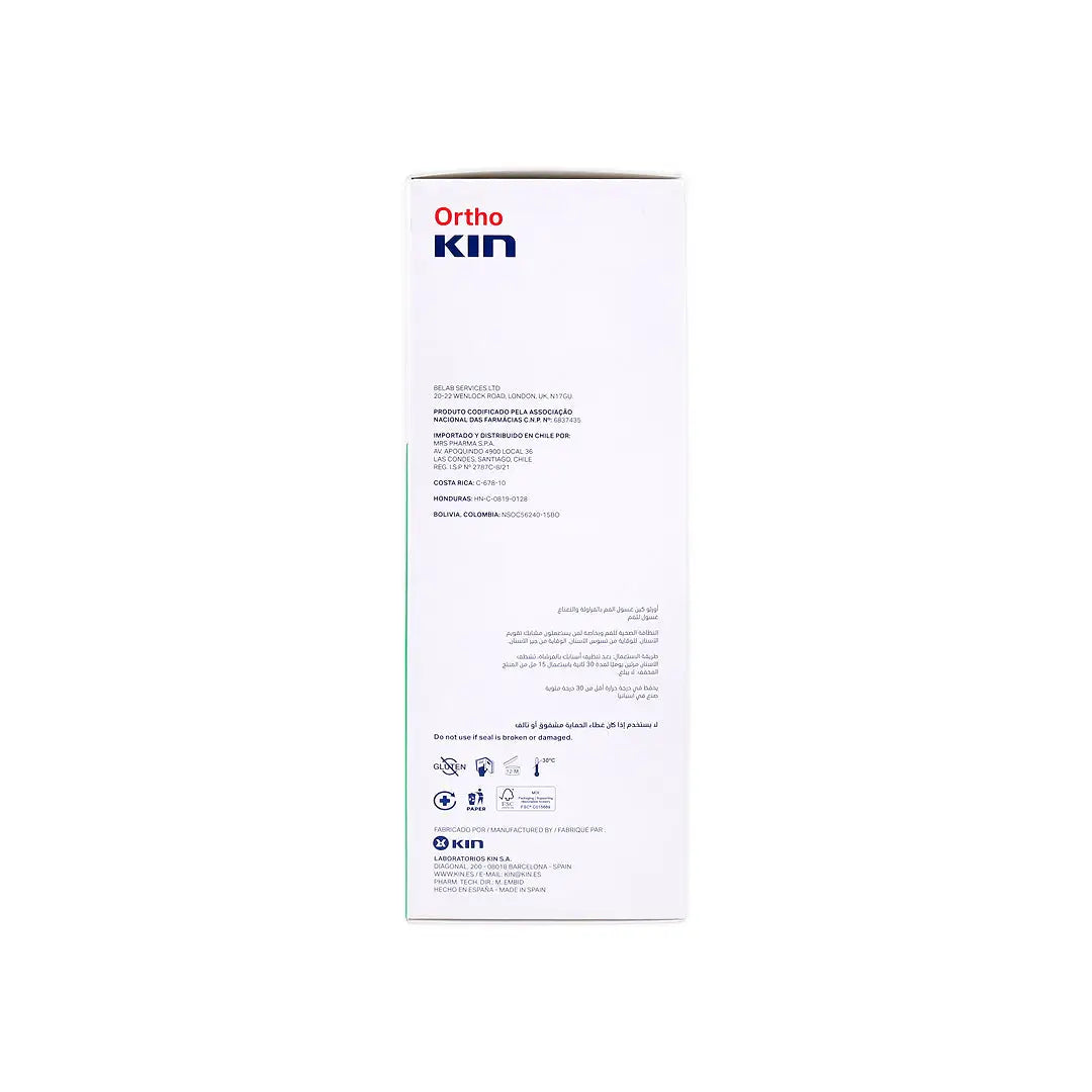 40672-KIN Ortho Mouthwash 500ml +6