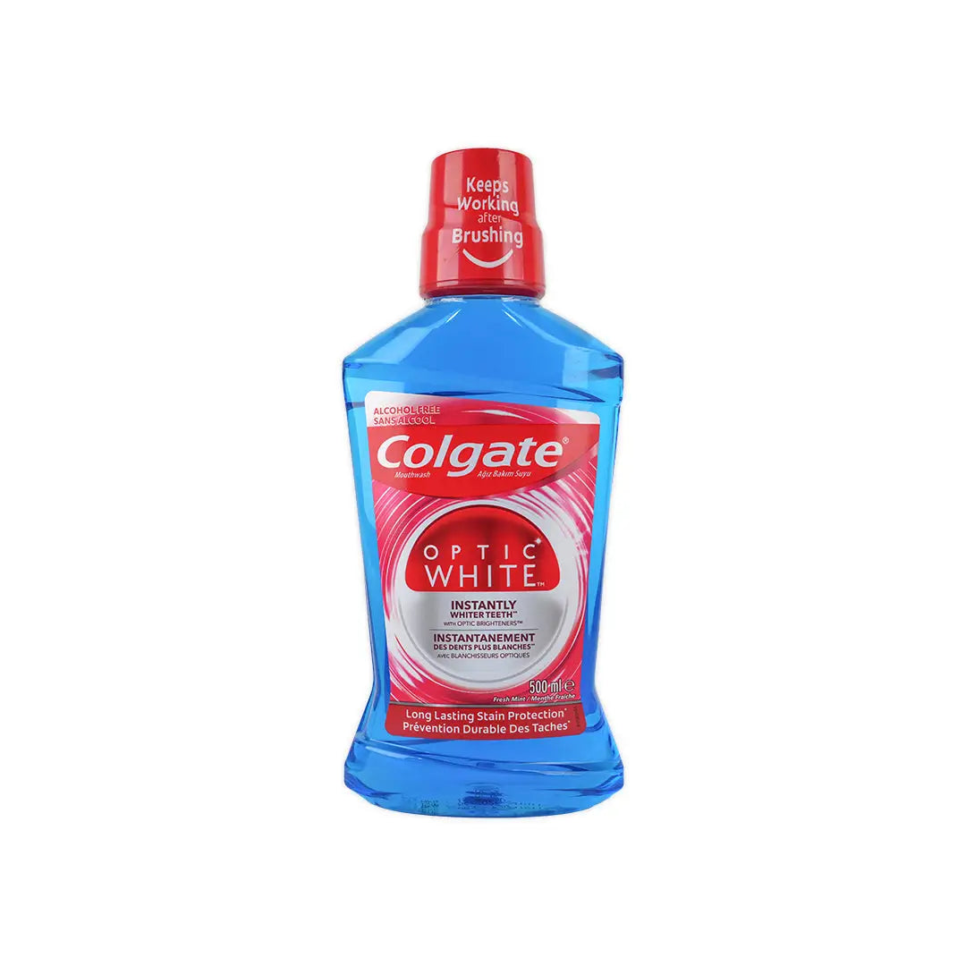 Colgate Optic White Mouthwash 500ml