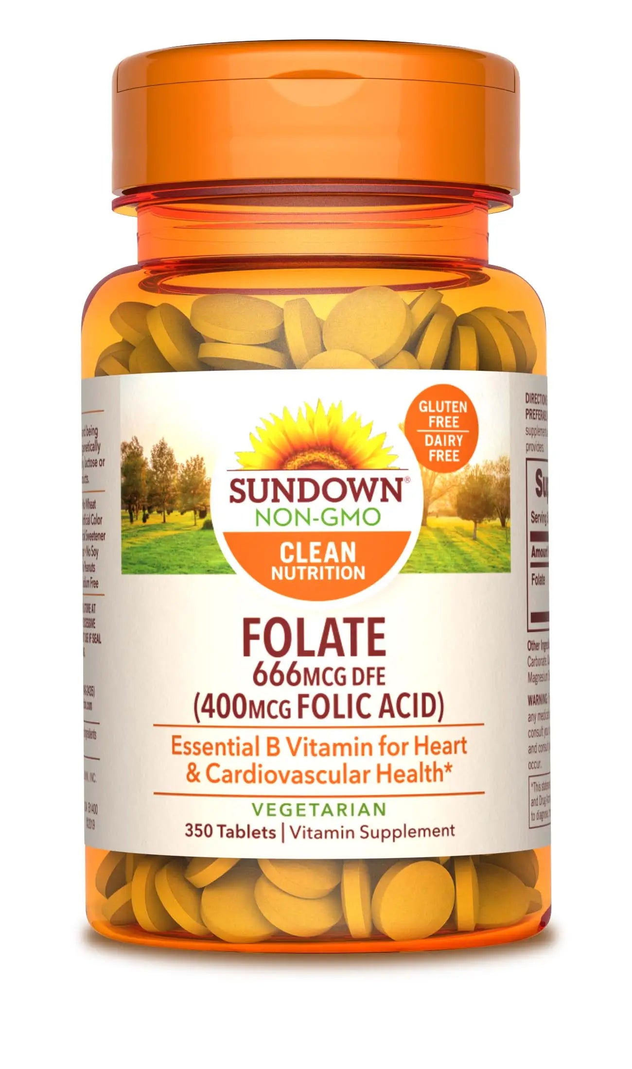 Sundown Folic Acid 400Mcg 350Tab