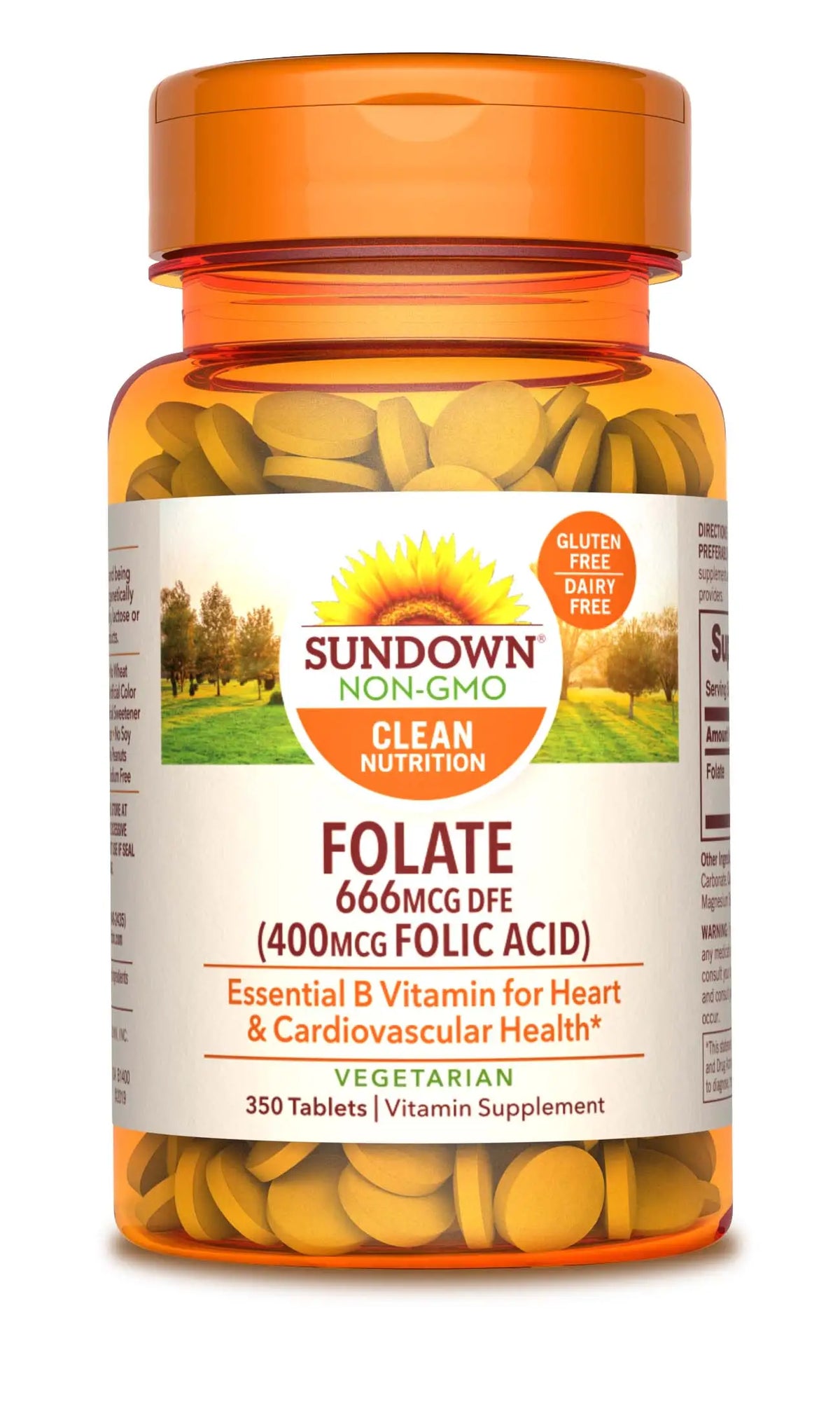 40808-Sundown Folic Acid 400Mcg 350Tab