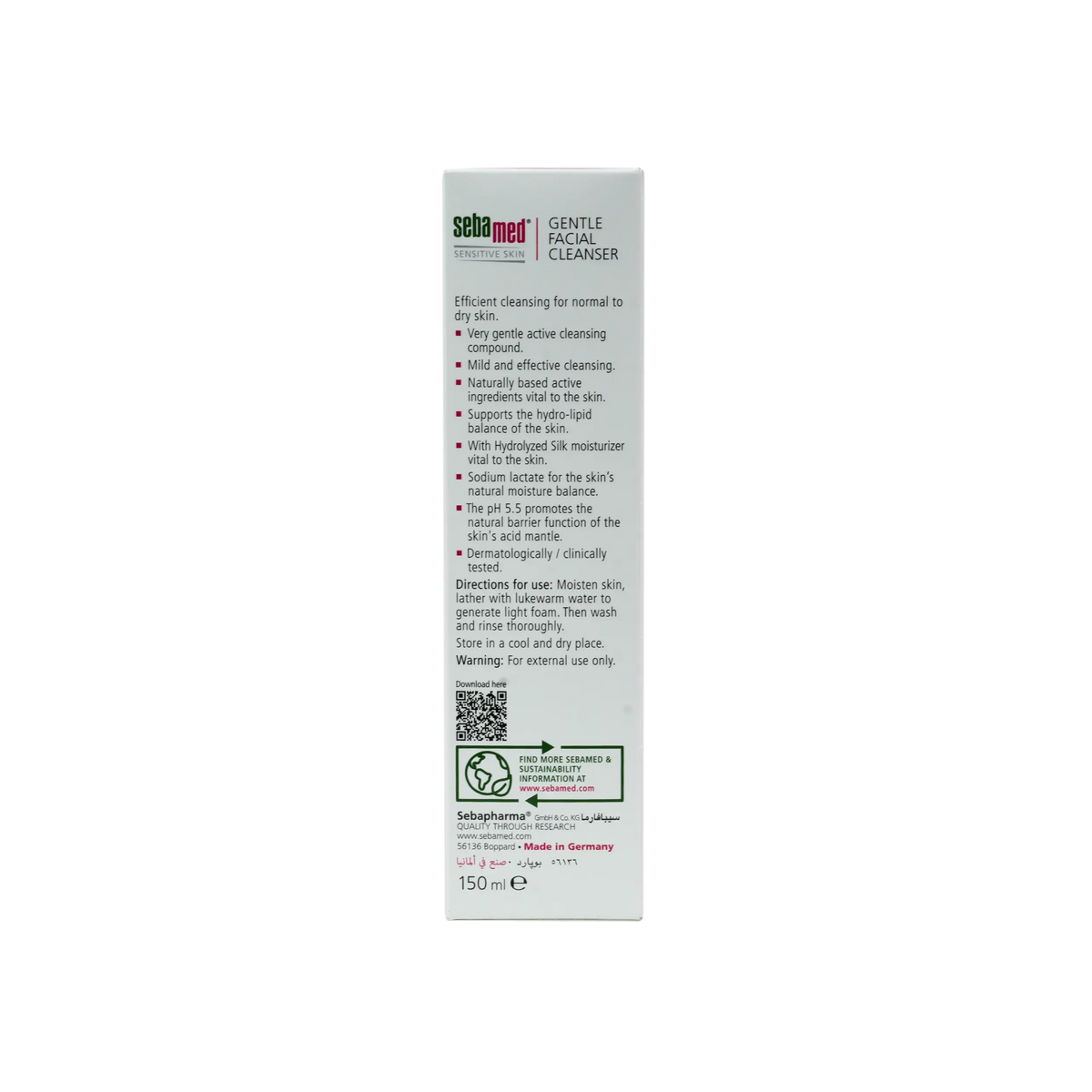 40867-Sebamed Facial Cleanser Dry Skin 150ml +1