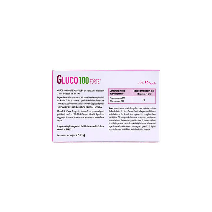 40915-Gluco Forte 100Mg 30 Cap +3