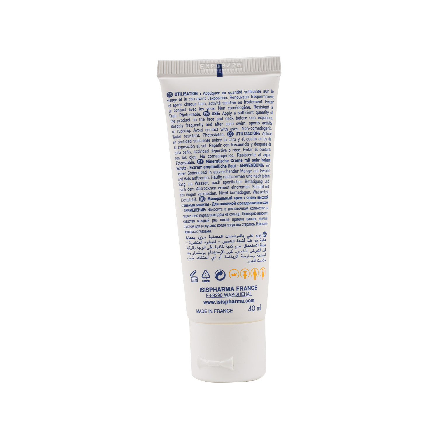 ISIS Uveblock Spf50+ Mineral Cream 40ml