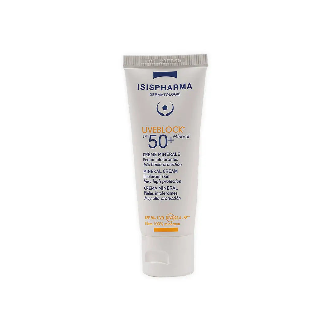 40975-ISIS Pharma UVeblock SPF50+ Mineral Cream 40ml
