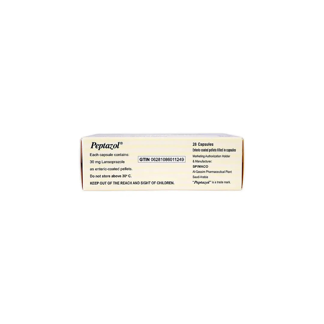 40977-Peptazol Capsules 30Mg 28Cap +2