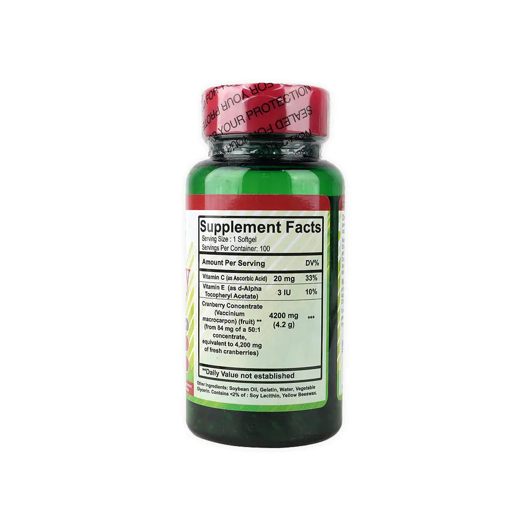 41050-Human Cranberry 4200mg 100softgels +1