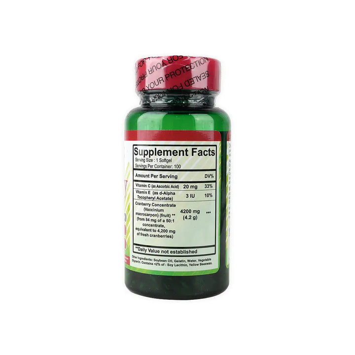 41050-Human Cranberry 4200mg 100softgels +1