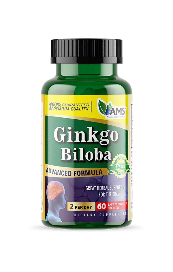Ams Ginkgo Biloba 60Caps