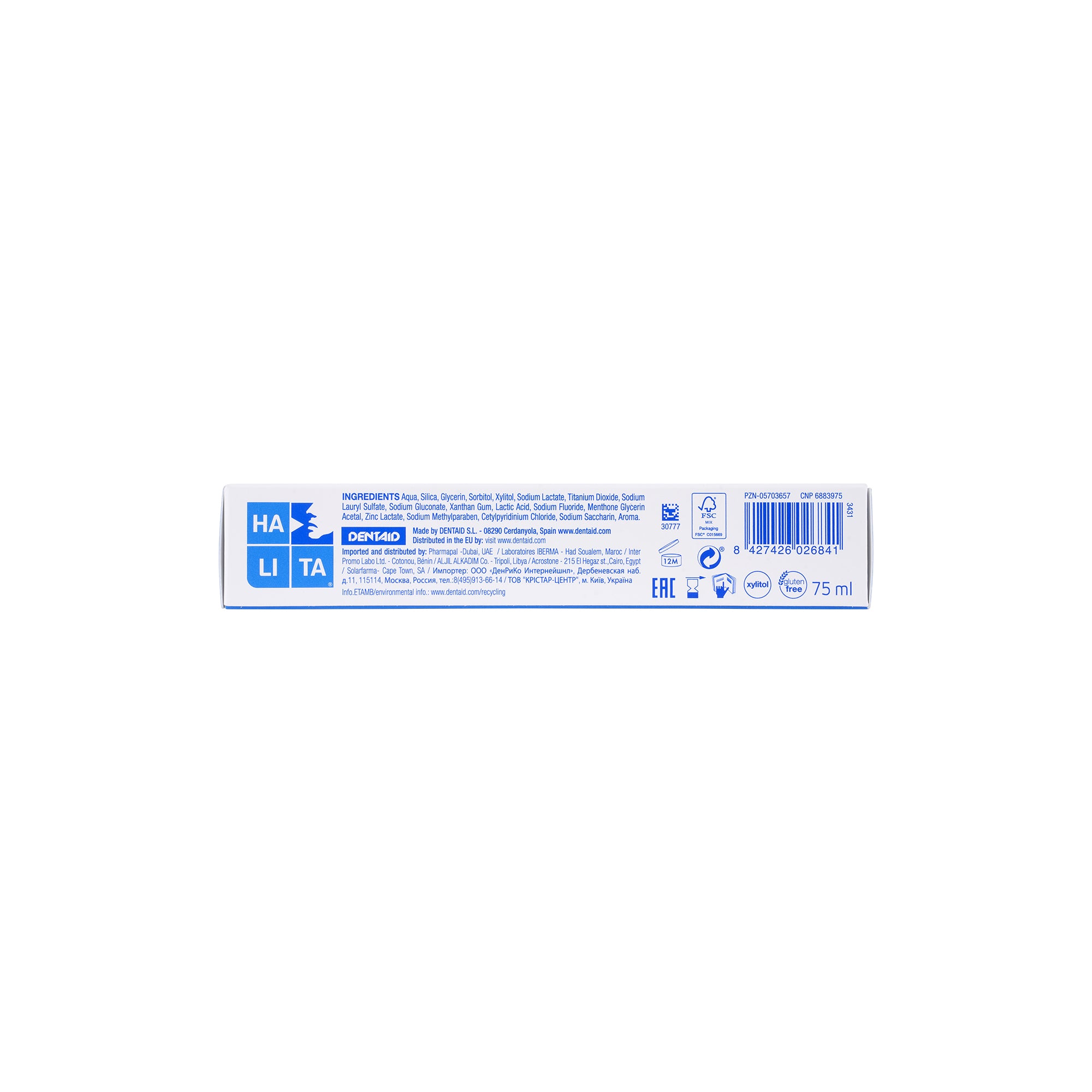 41108-Halita Fresh Breath Toothpaste 75Ml +4