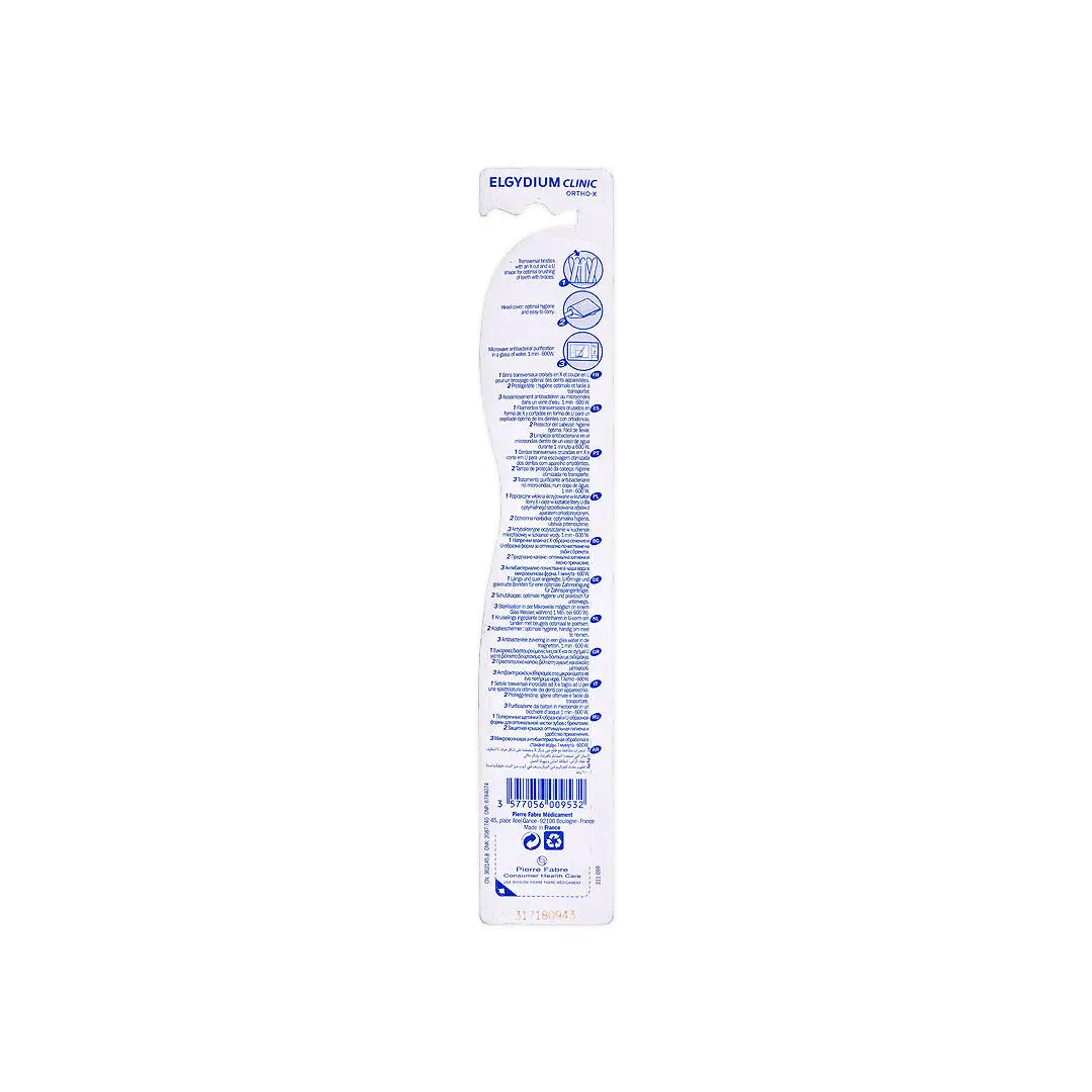 41223-Elgydium Clinic Orthodontics-X Toothbrush +1