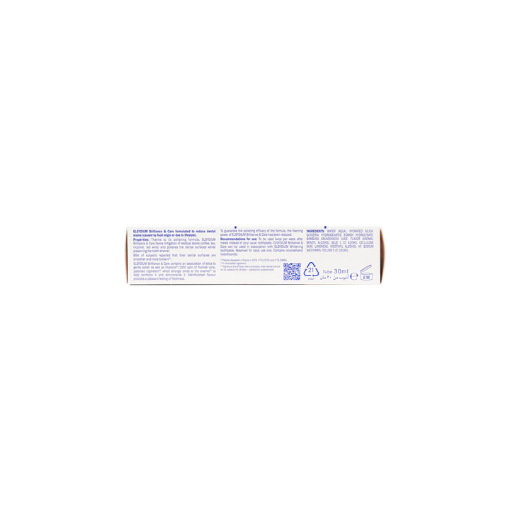41224-Elgydium Whitening Brilliance &amp; Care Toothpaste 30ml +1