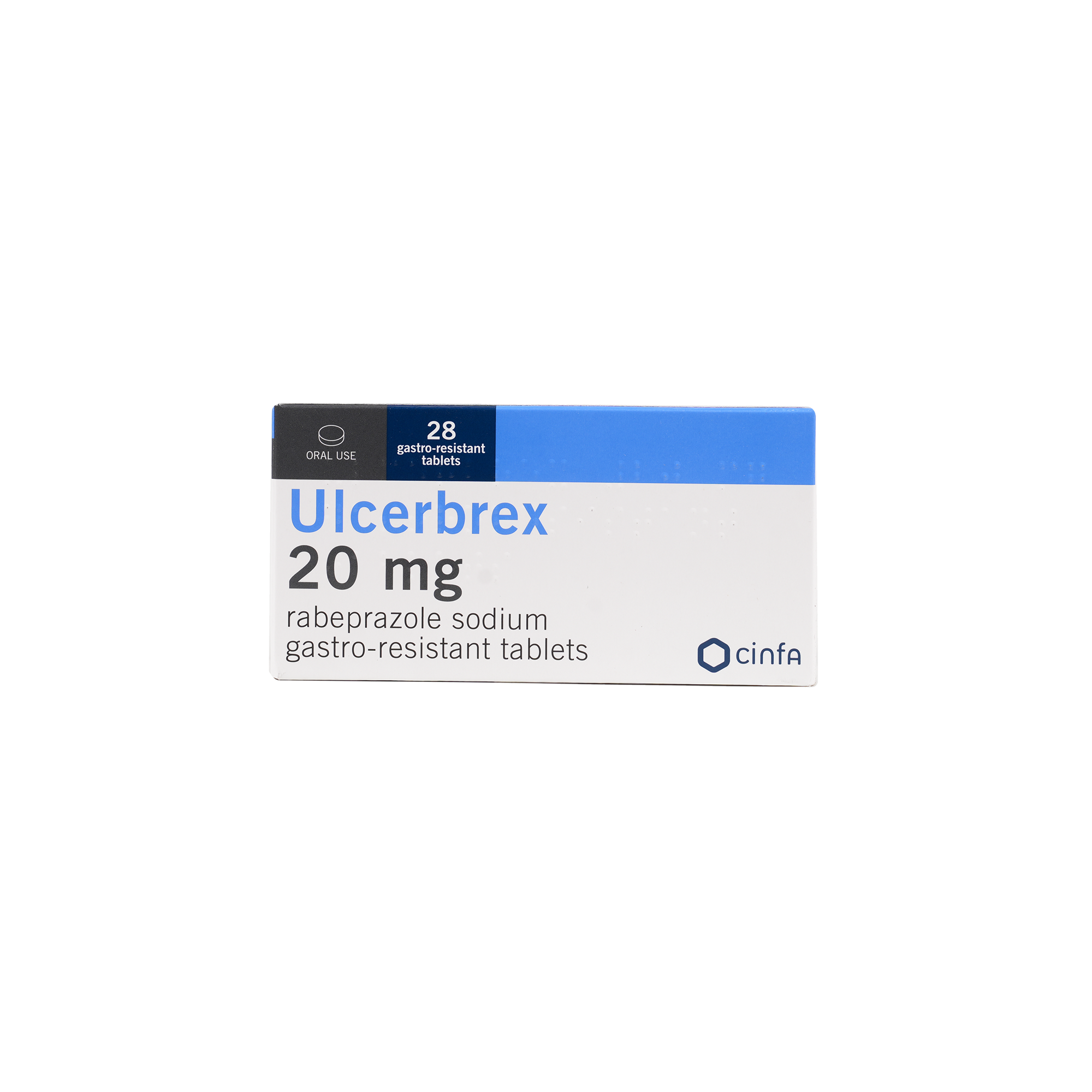 ULCERBREX 20MG 28TAB