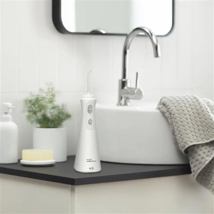 41236-Waterpik Cordless Plus Water Flosser White- WP 450ME +5