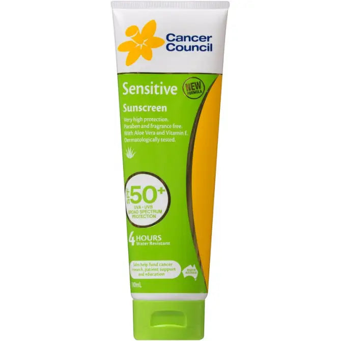 Cancer Council SPF50 + Sensitive 110Ml Tube