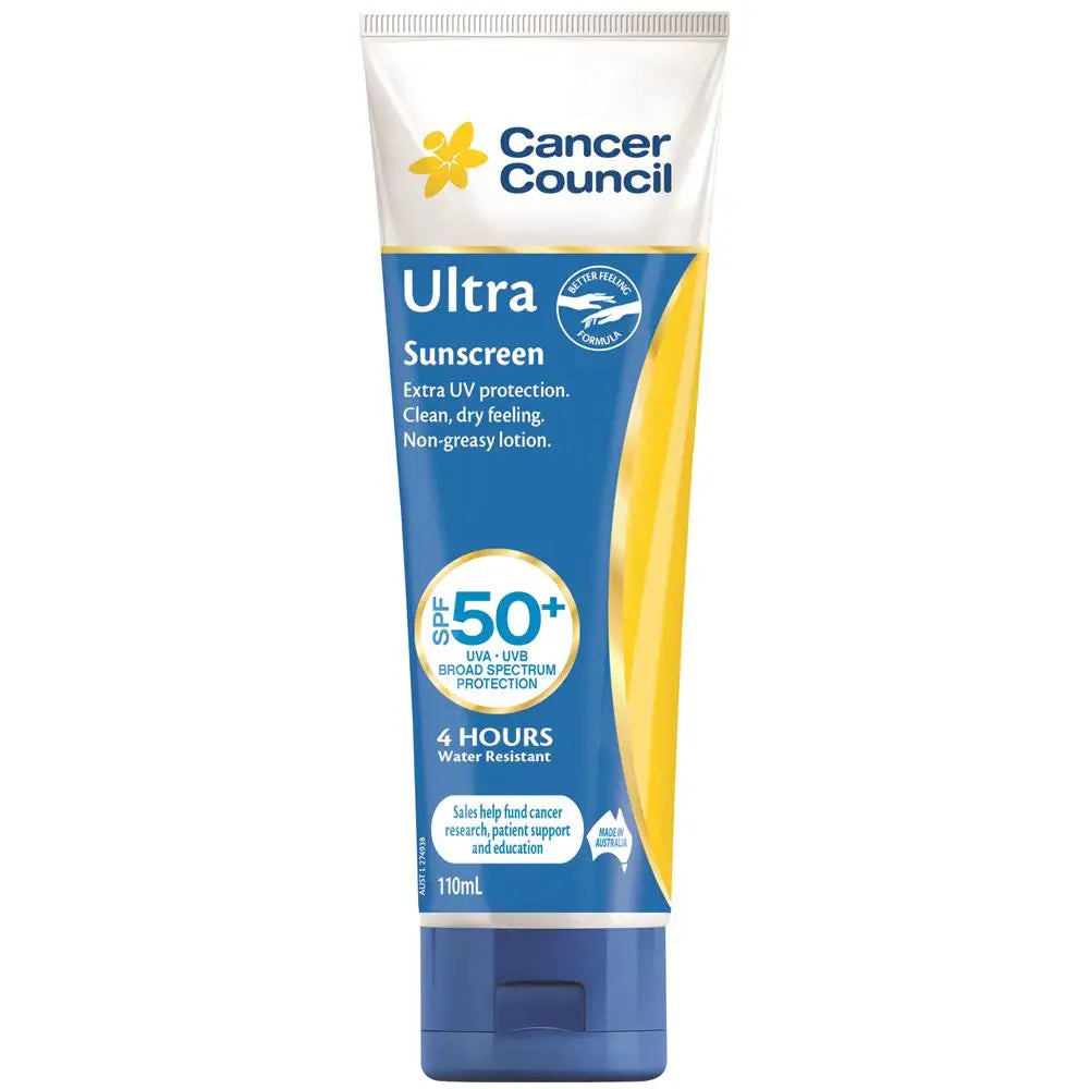 Cancer Council SPF50 + Ultra 110Ml Tube