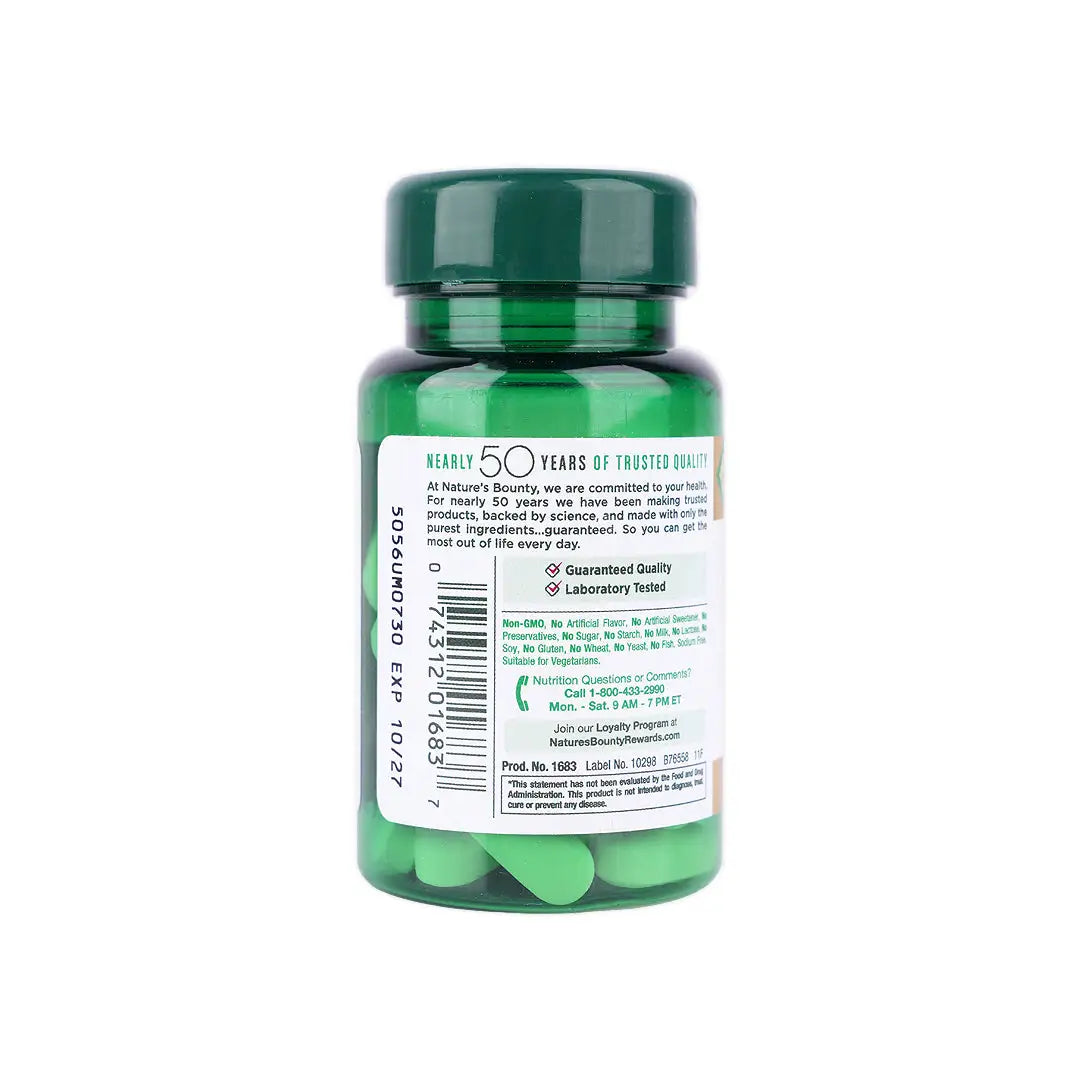 41385-NATURES BOUNTY L-CARNITINE 500MG 30CAP +1