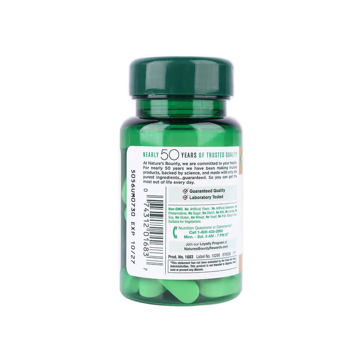 41385-NATURES BOUNTY L-CARNITINE 500MG 30CAP +1