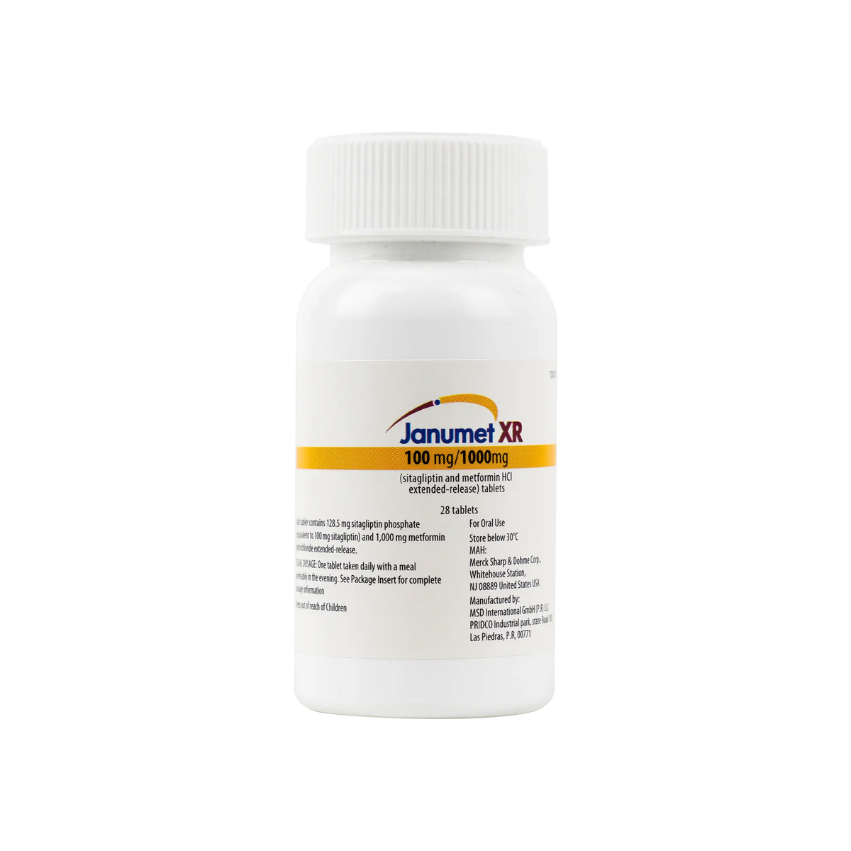 41396-Janumet XR 100Mg/1000Mg 28Tab