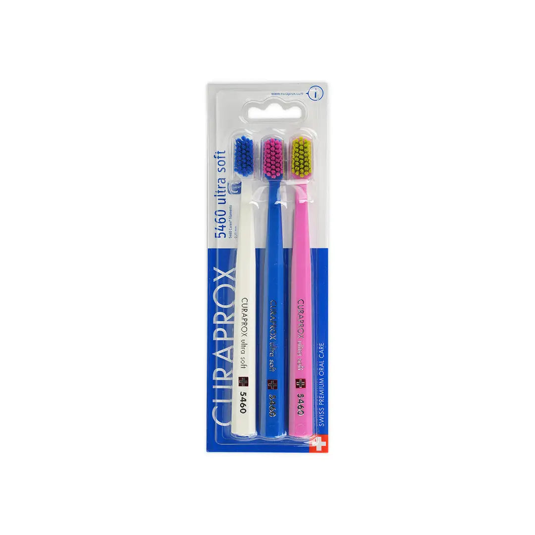 41428-Curaprox Adult Ultra Soft Toothbrush Trio Pack-CS5460
