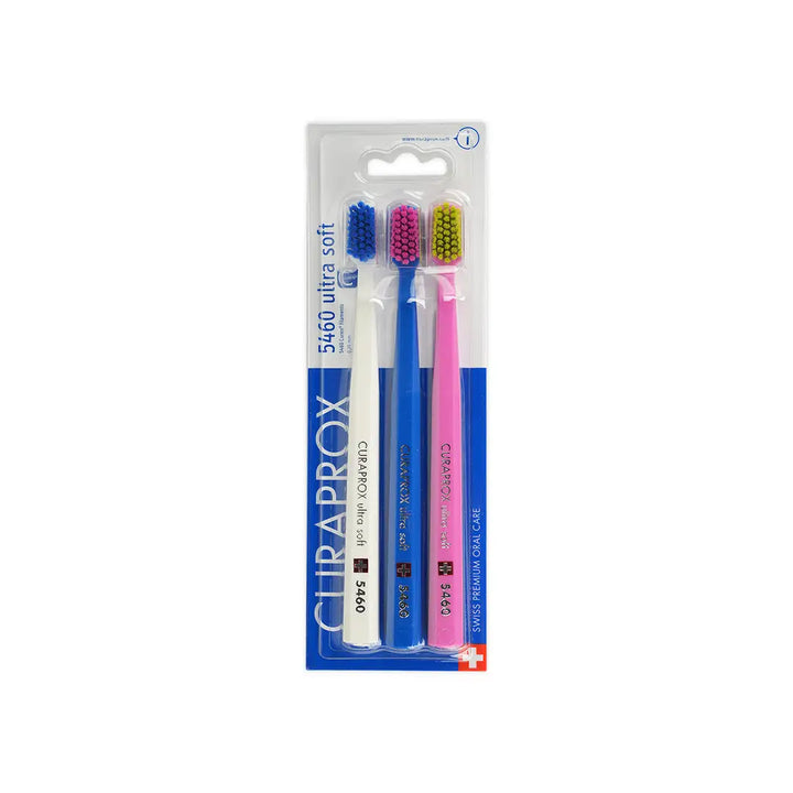 41428-Curaprox Adult Ultra Soft Toothbrush Trio Pack-CS5460