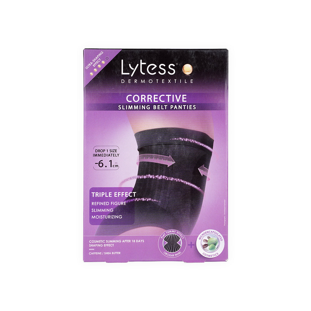 LYTESS CORRECTIVE BELT PANTIES FLESH - L/XL