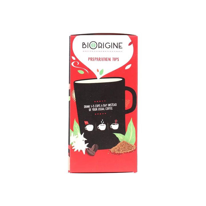 41435-Biorigine Instant Coffee Fat Burner 12 Sachets-Guarana +1