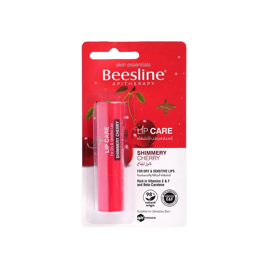 41516-BEESLINE LIP CARE SHIMMERY CHERRY 4GM