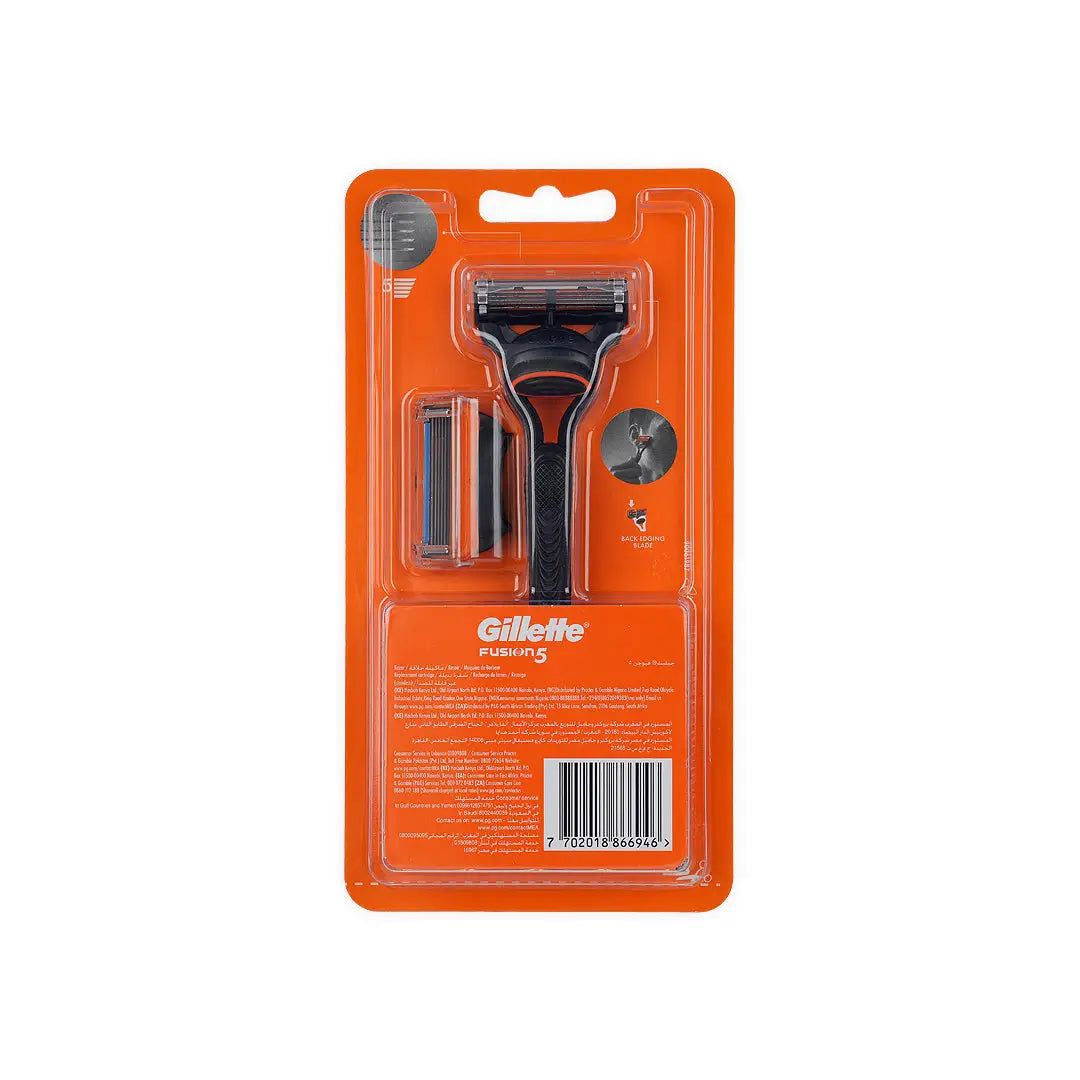 41537-Gillette Fusion 5 Regular Handle+2Pcs-69943 +1