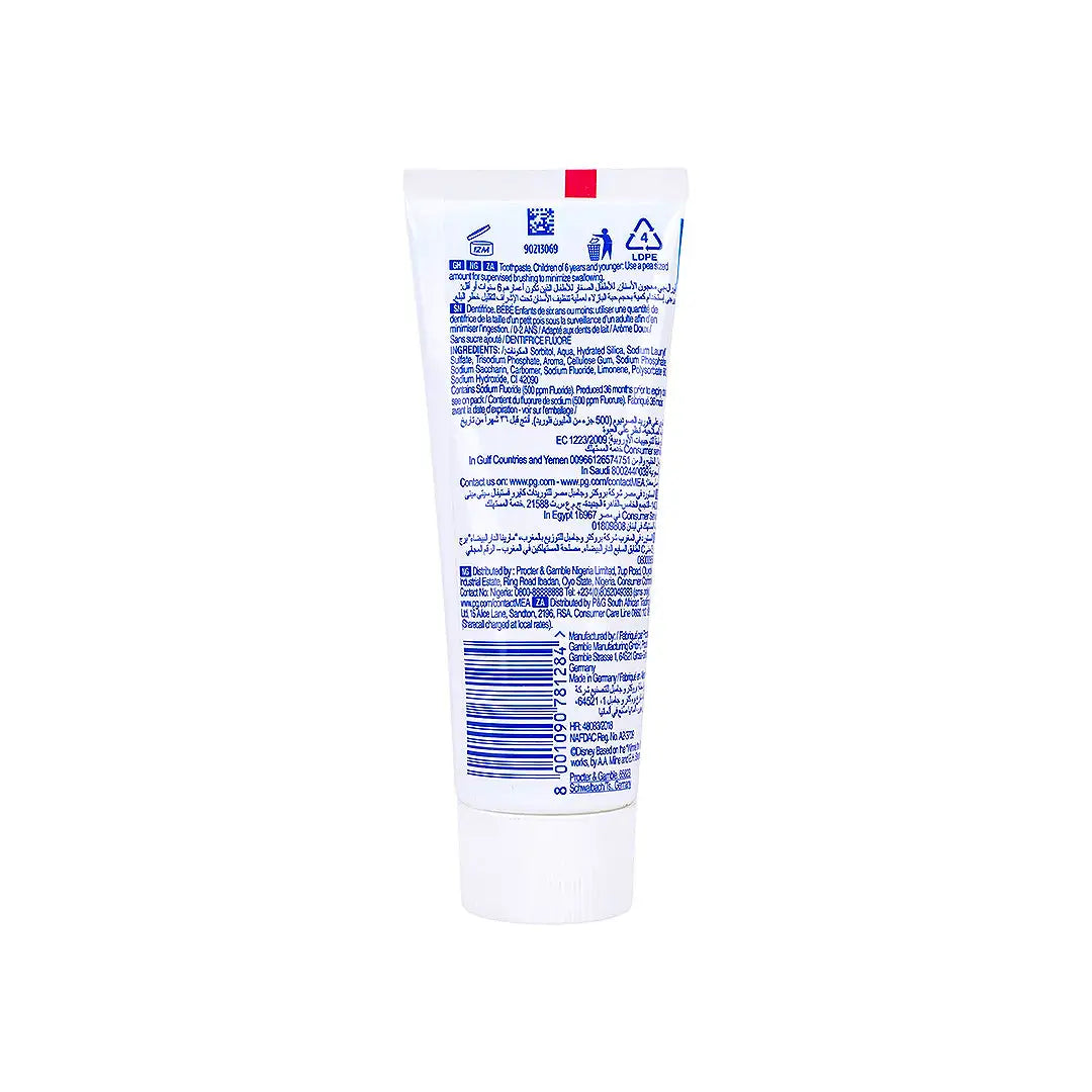 41544-Oral-B Baby Winnie Pooh 0-2 Years Toothpaste 75Ml +1