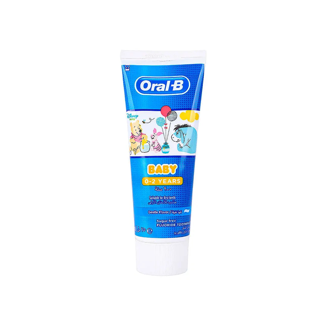 41544-Oral-B Baby Winnie Pooh 0-2 Years Toothpaste 75Ml