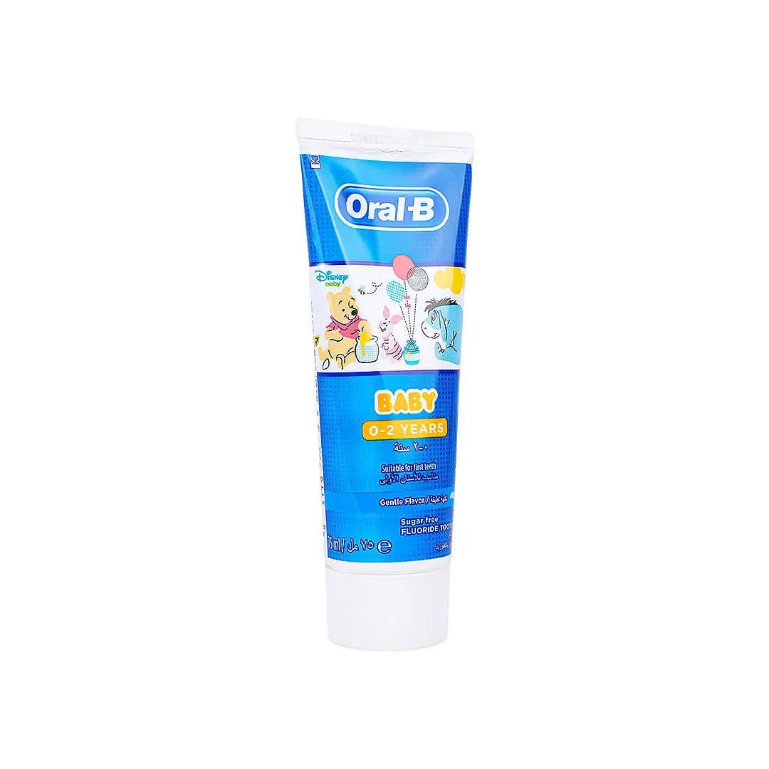 Oral-B Baby Winnie Pooh 0-2 Years Toothpaste 75Ml +2