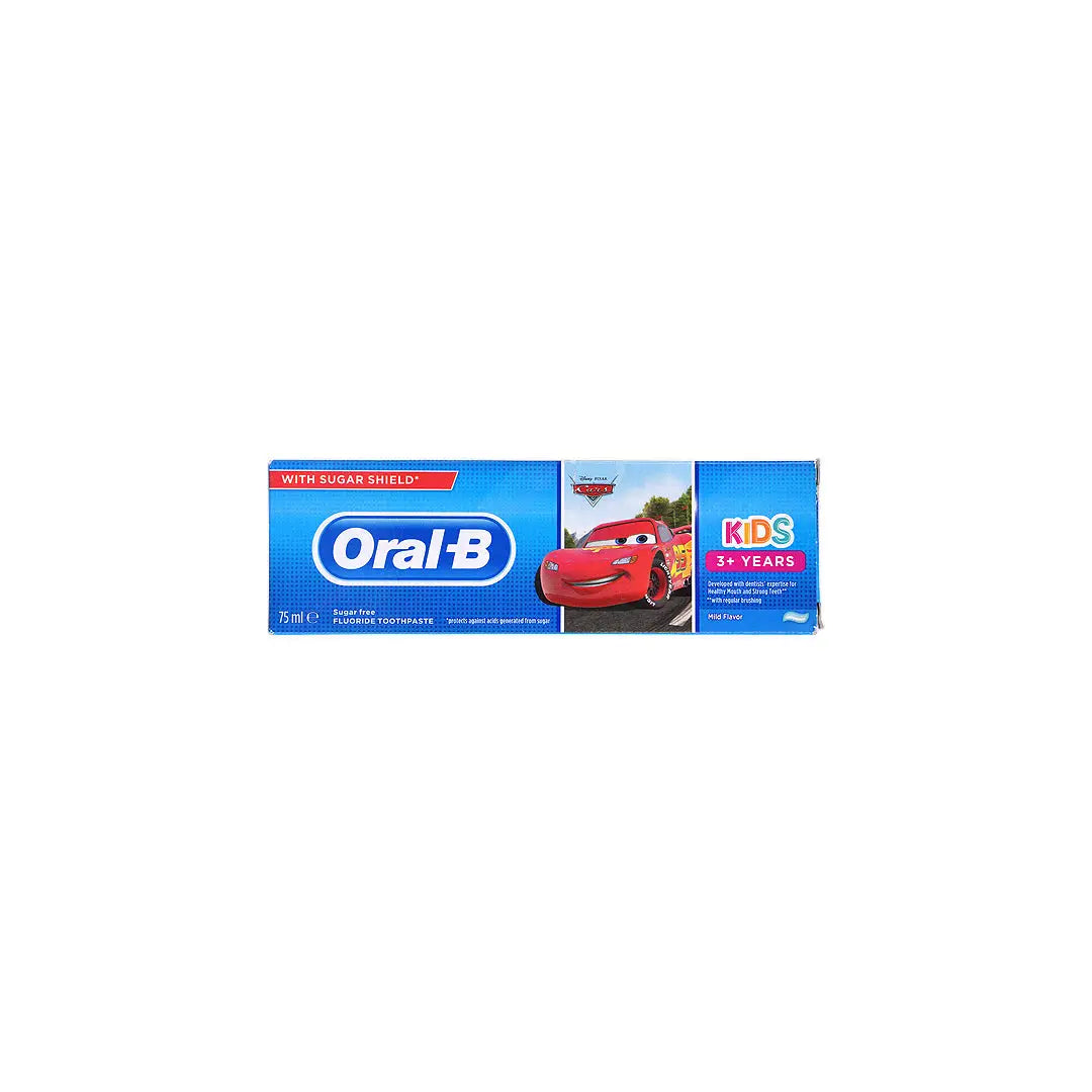 41545-Oral-B Kids frozen & Car +3yrs Toothpaste 75ml +1