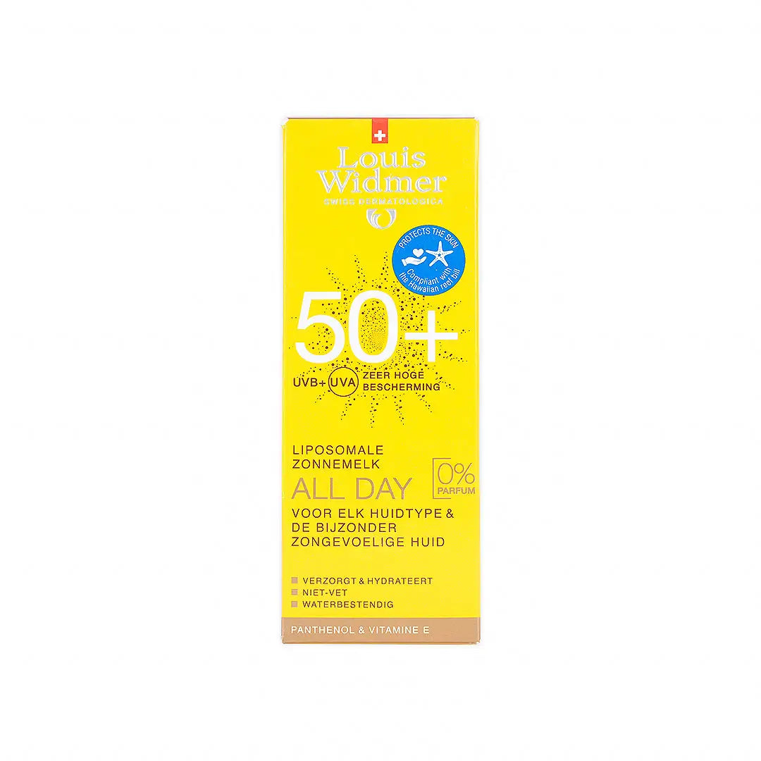 41596-Louis Widmer All Day 50+ UVB+UVA Cream 100Ml +6