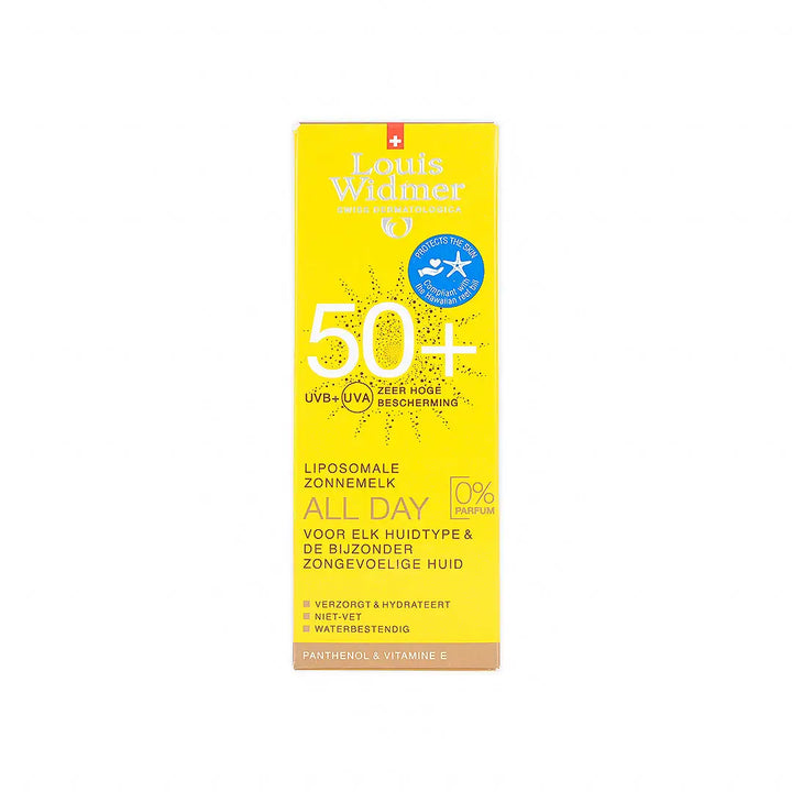 41596-Louis Widmer All Day 50+ UVB+UVA Cream 100Ml +6