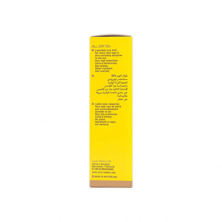 41596-Louis Widmer All Day 50+ UVB+UVA Cream 100Ml +5