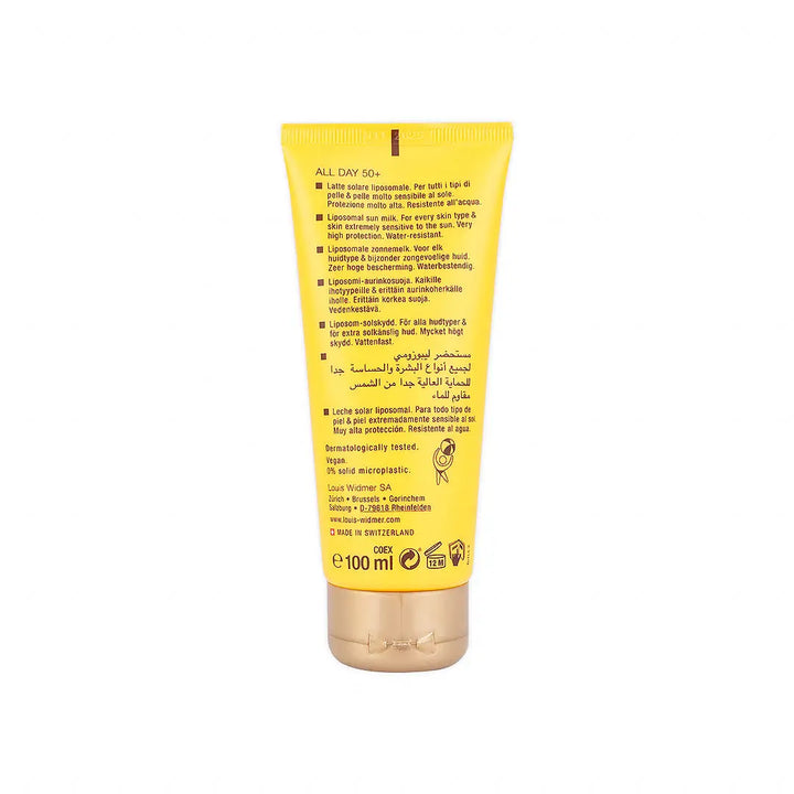41596-Louis Widmer All Day 50+ UVB+UVA Cream 100Ml +3