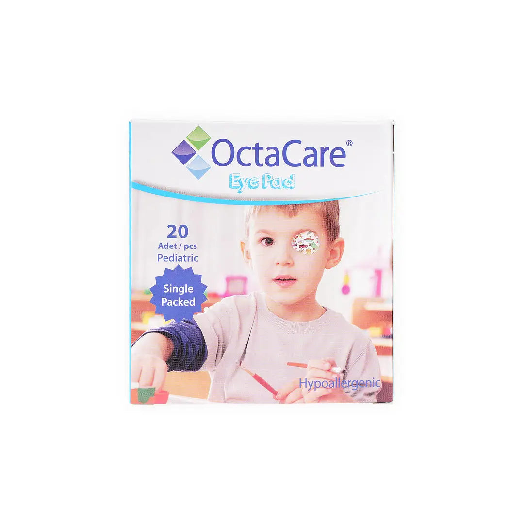 Octacare Eyepad Self Adhesive Boys 20pcs-51602