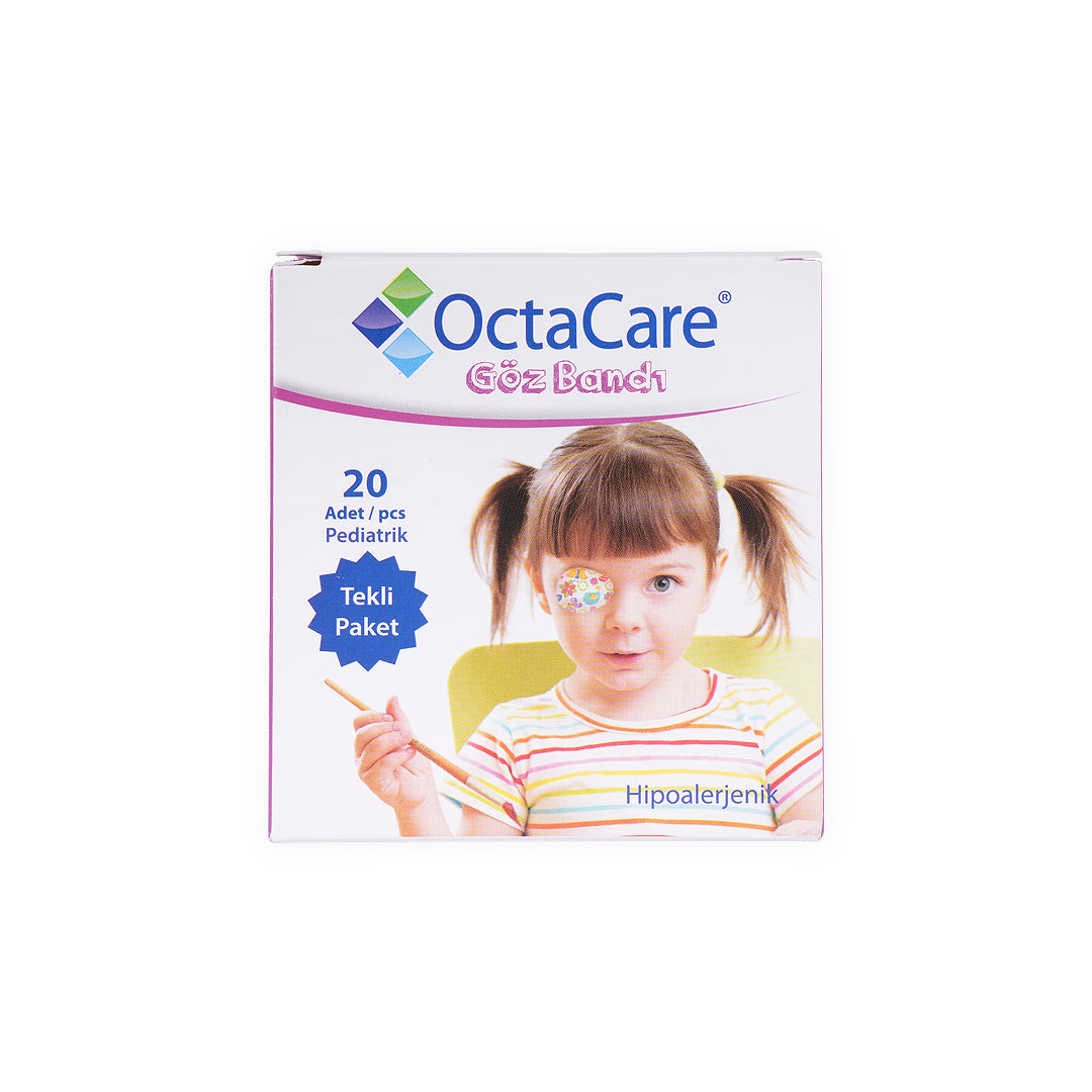 Octacare Eyepad Self Adhesive Girls 20pcs-50602