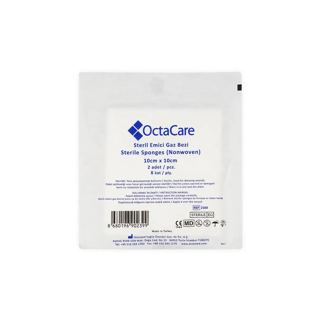 Octacare Gauze Sponge Sterile 10x10cm 2pcs-2160